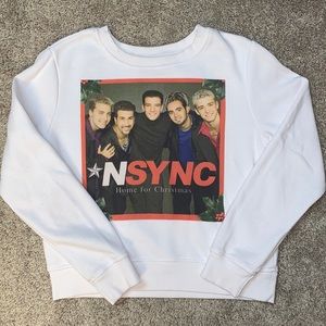 NSYNC Christmas Sweatshirt M